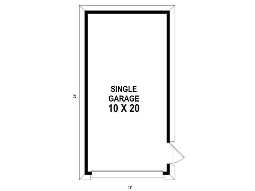 Plan 006G 0004 The Garage Plan Shop