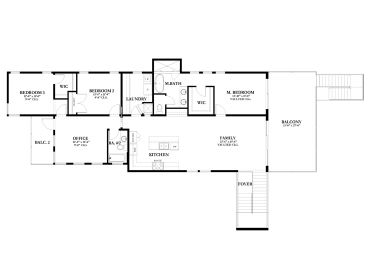 2nd Floor Plan, 064G-0001