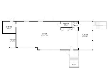 1st Floor Plan, 064G-0001